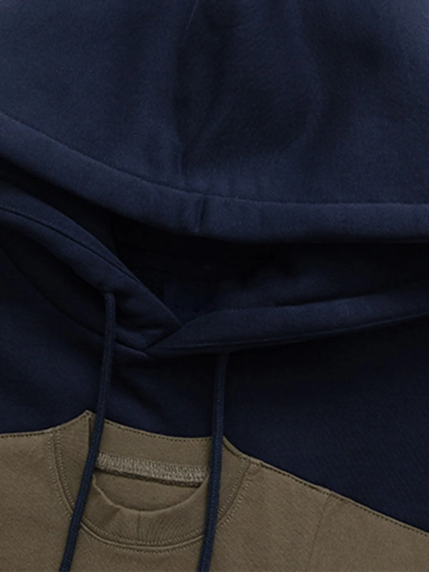 1984 American Retro Fun Patchwork Velvet Hoodie - 1929