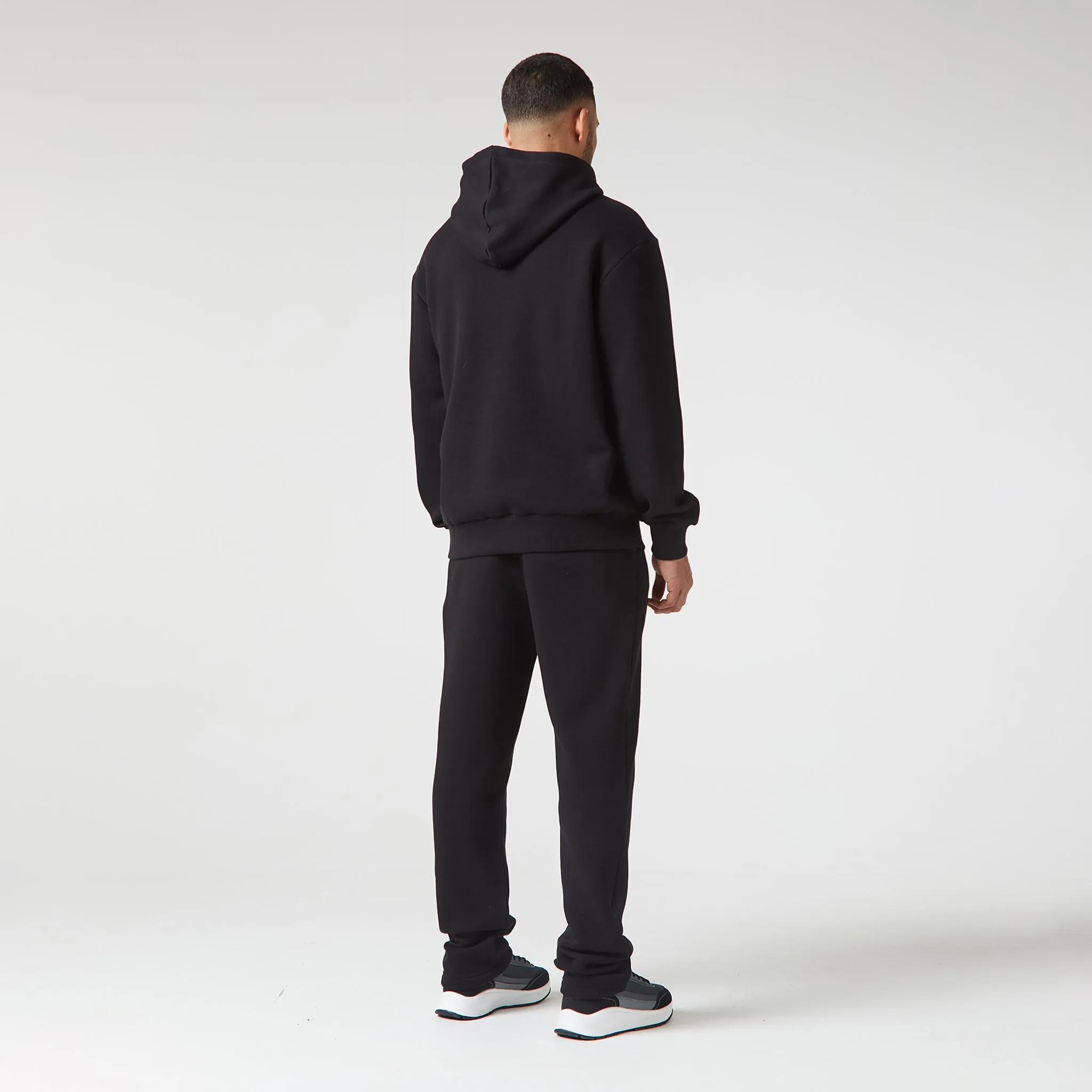 2-Pack Relaxed Fit Open Hem Joggers | Black / Grey Marl