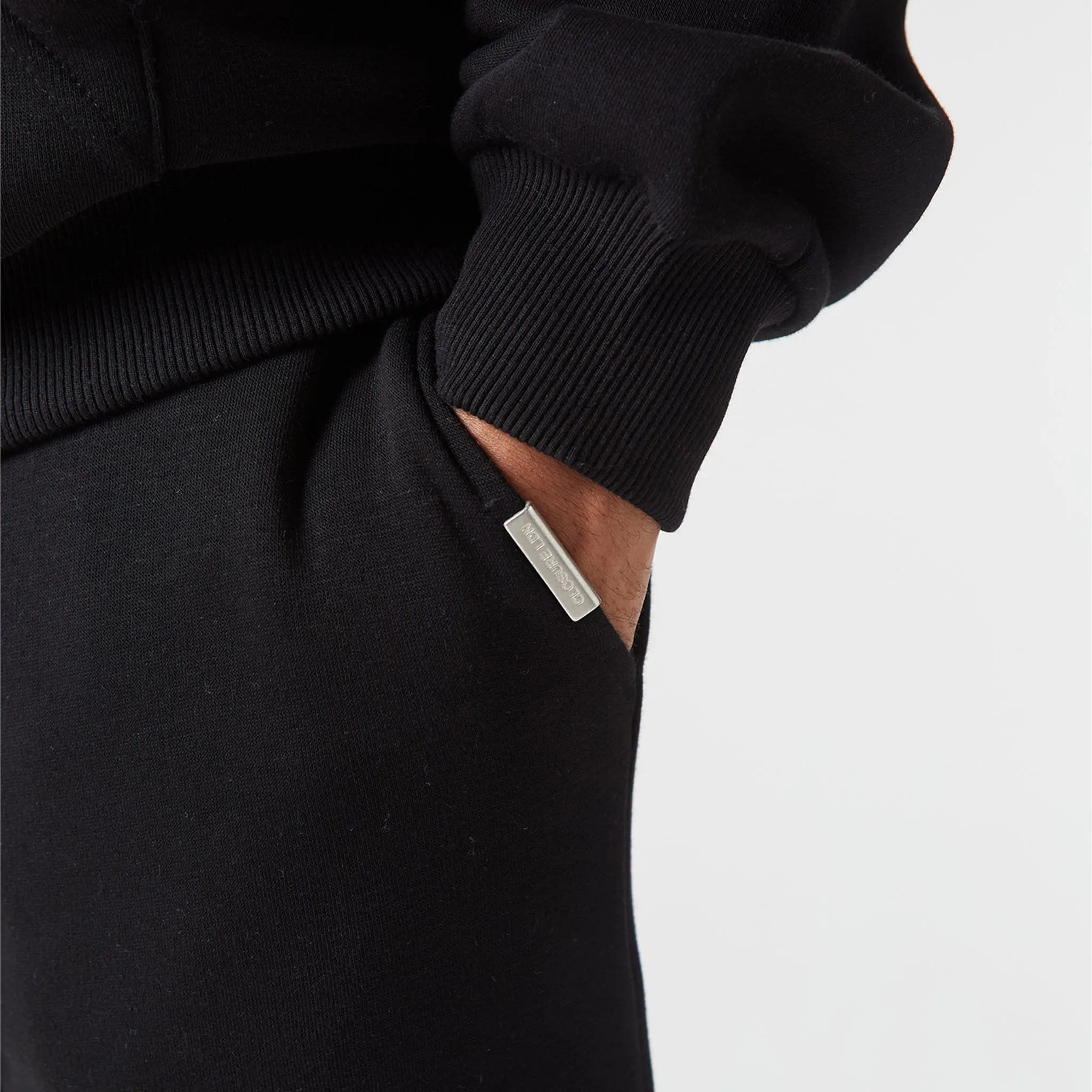 2-Pack Relaxed Fit Open Hem Joggers | Black / Grey Marl