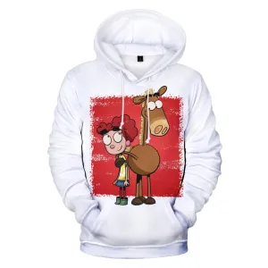 3D Printed Hooded Pullover - Funny It's Pony Hoodies