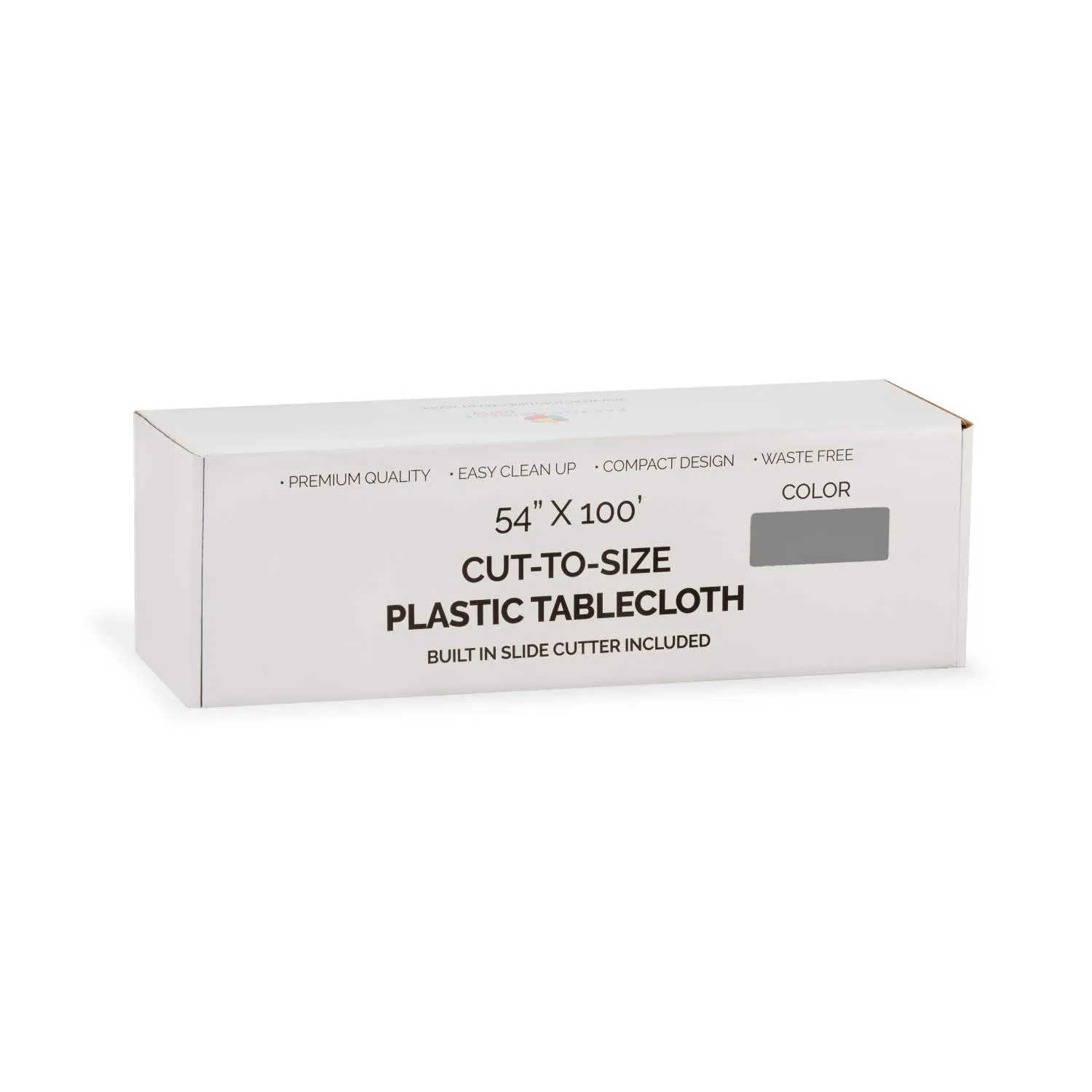 54 In. x 100 Ft. Cut To Size Table Roll | Silver