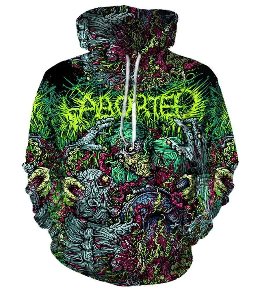 Aborted Hoodies - Pullover Colorful Hoodie