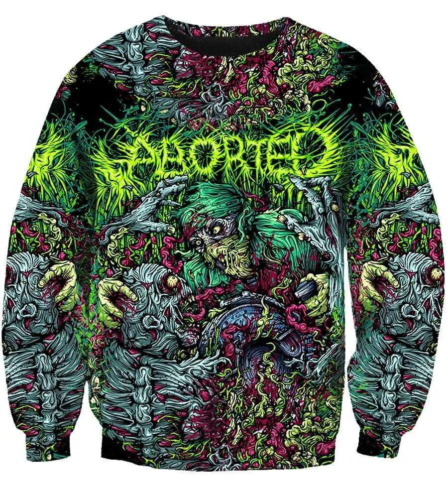Aborted Hoodies - Pullover Colorful Hoodie