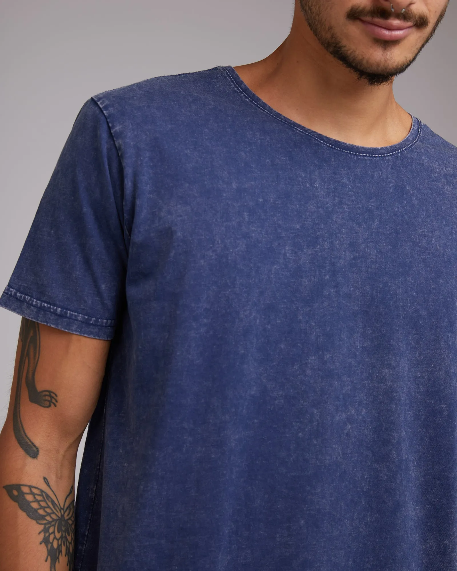 Acid Tail Tee 3 Pack Stripe, Navy & Black