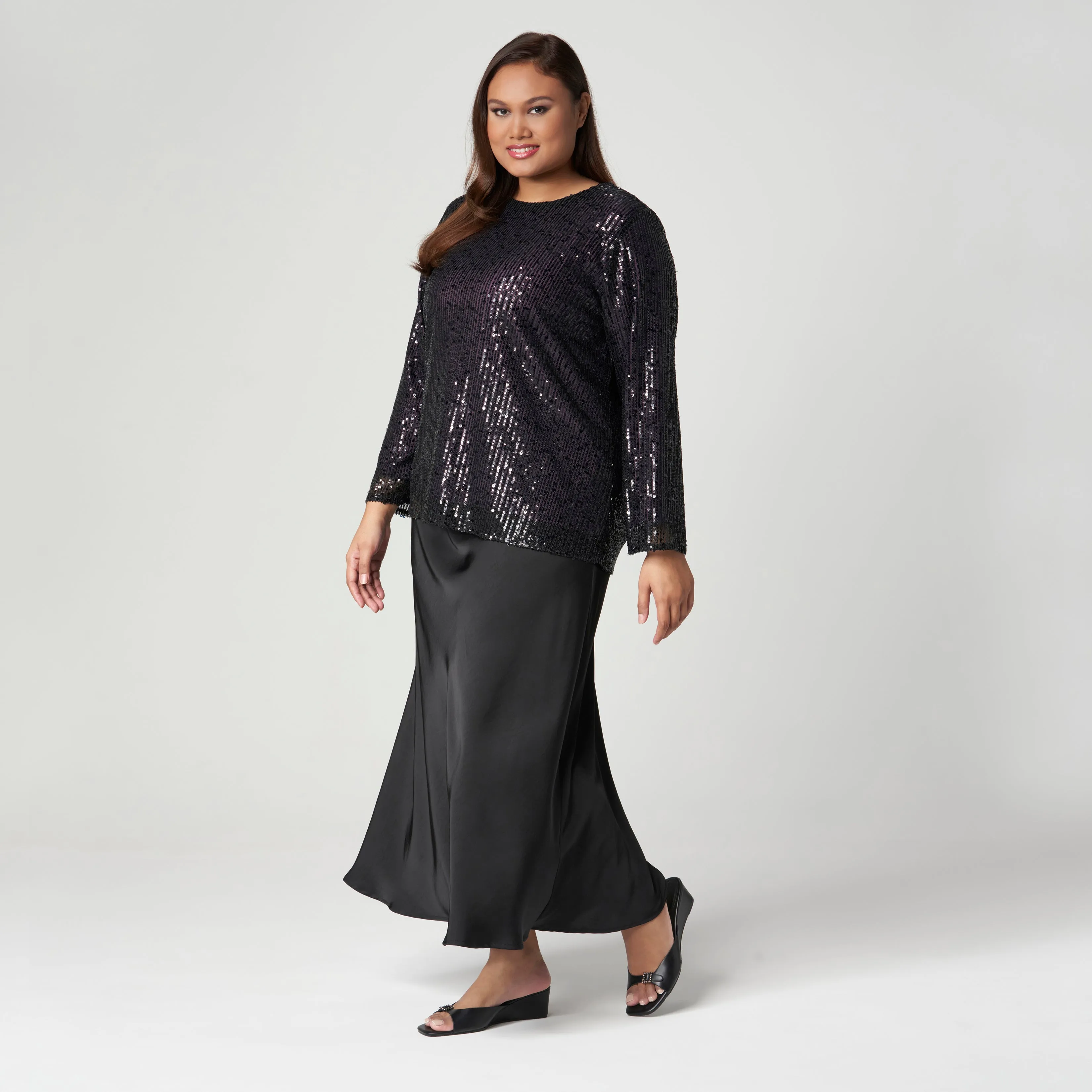 Ankle Length Bias Skirt