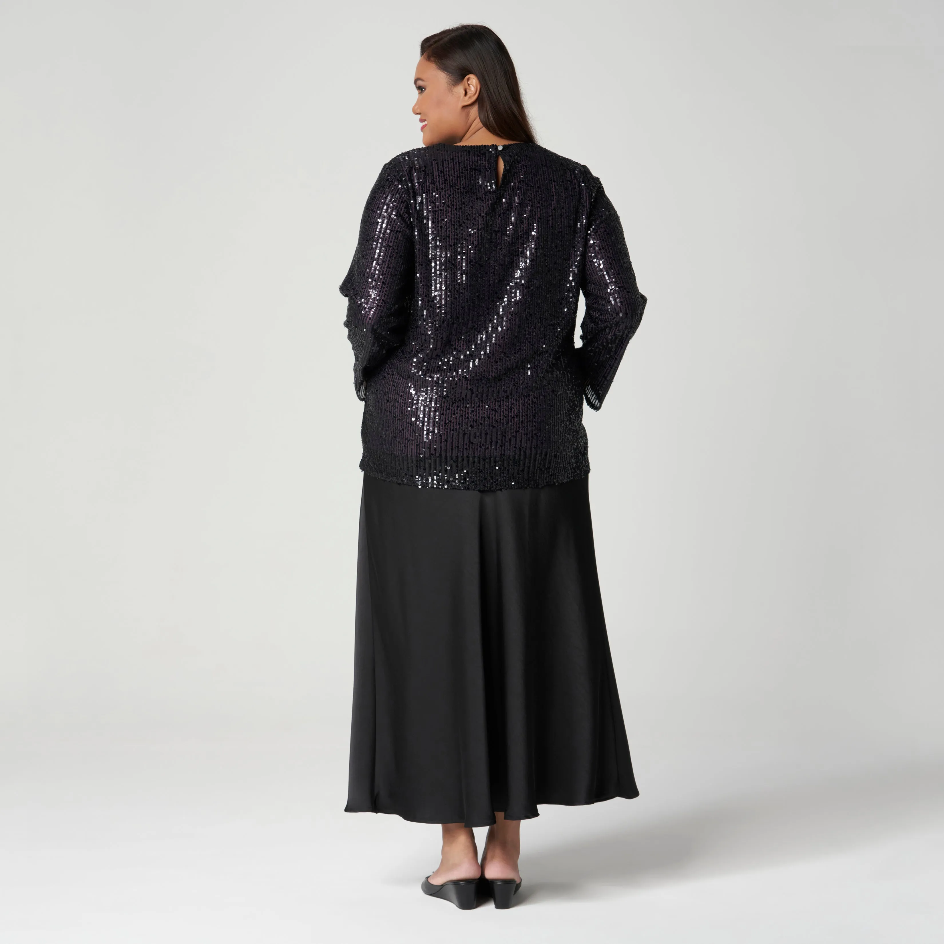Ankle Length Bias Skirt