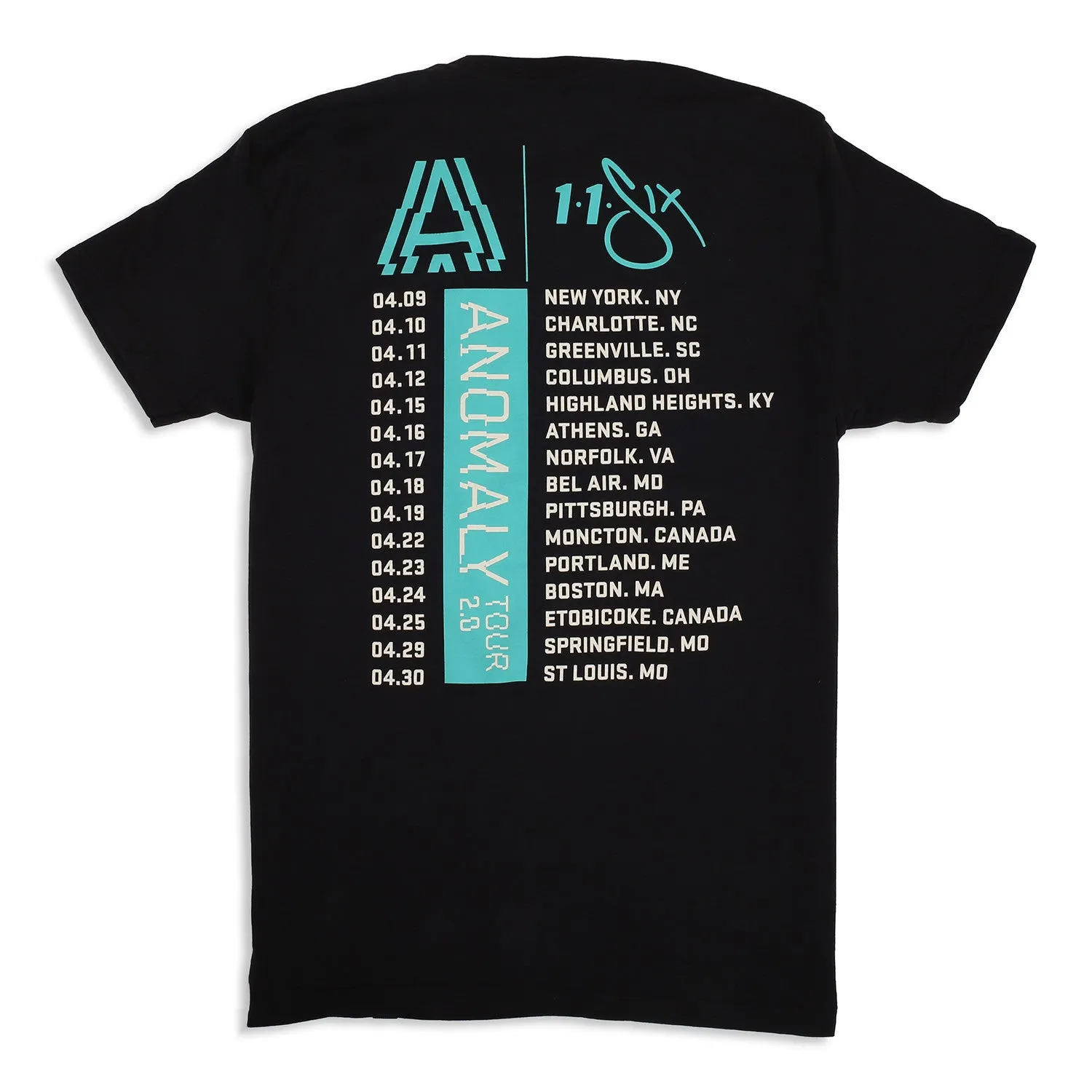 'Anomaly Tour 2.0' T-Shirt