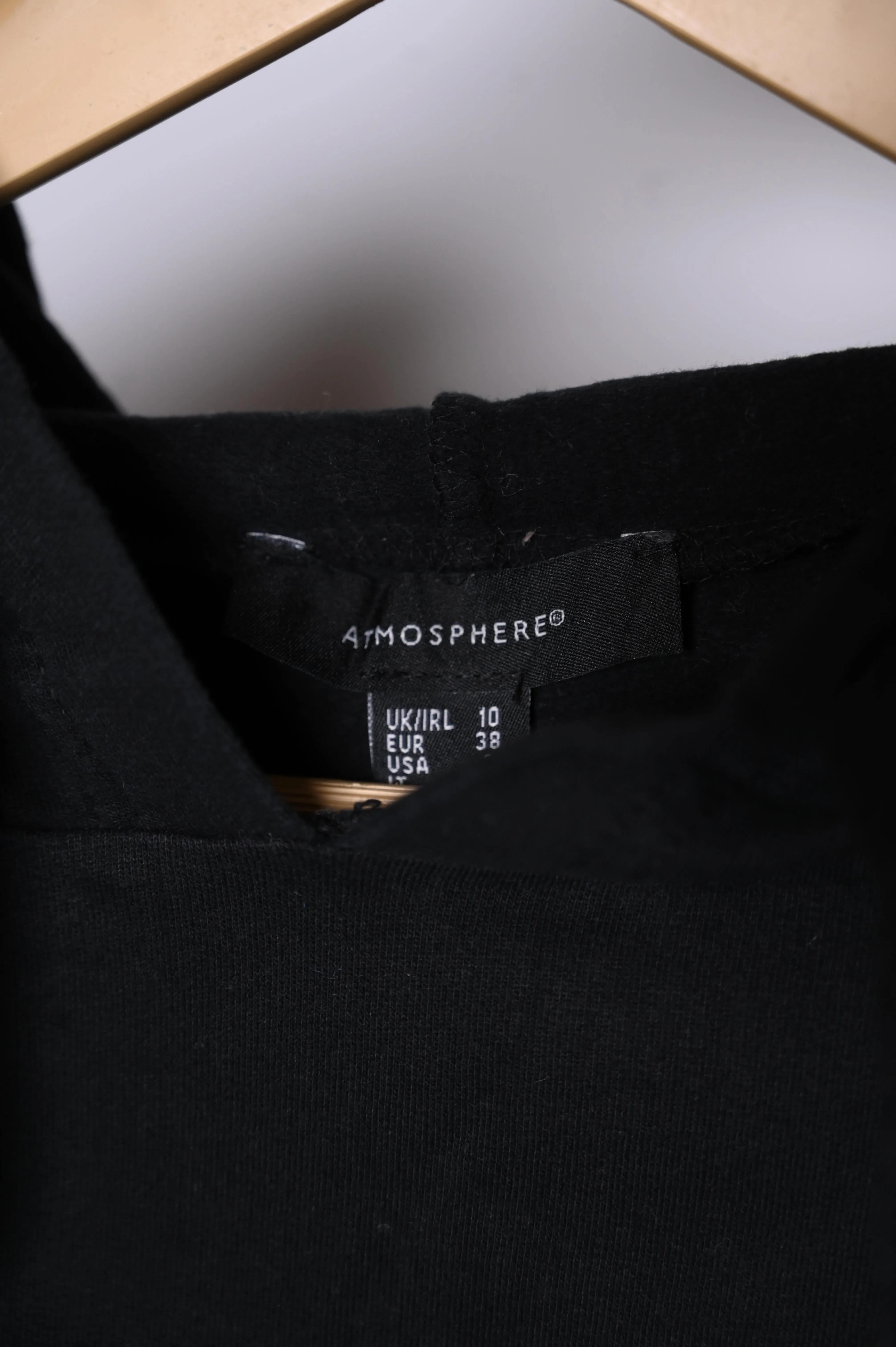 Atmosphere Black Hoodie (Medium)