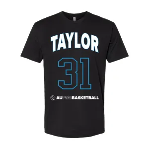AU BB Player Name and Number Tee, Asia Taylor 31