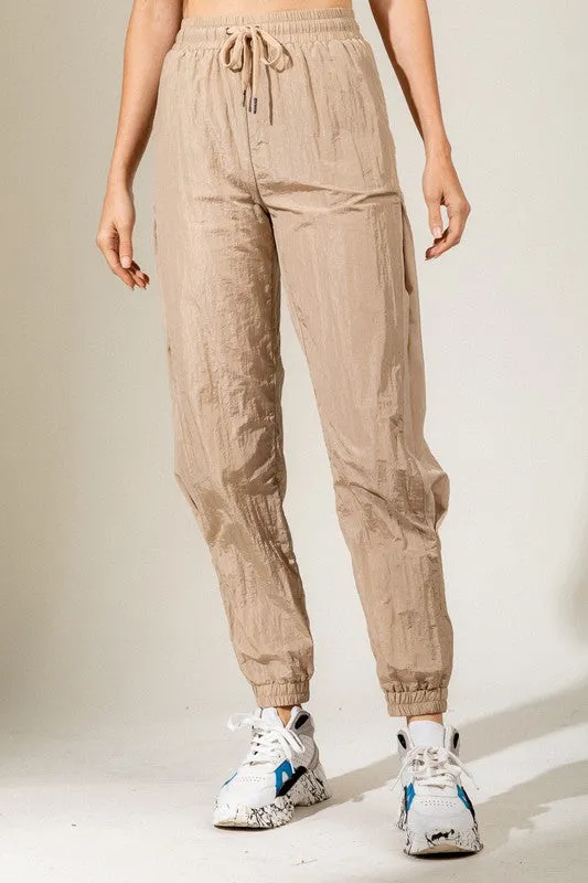 Ava Side Mesh Joggers