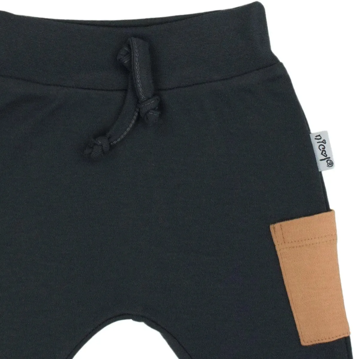 Bamar Nicol Cotton trousers for boys graphite MIKI