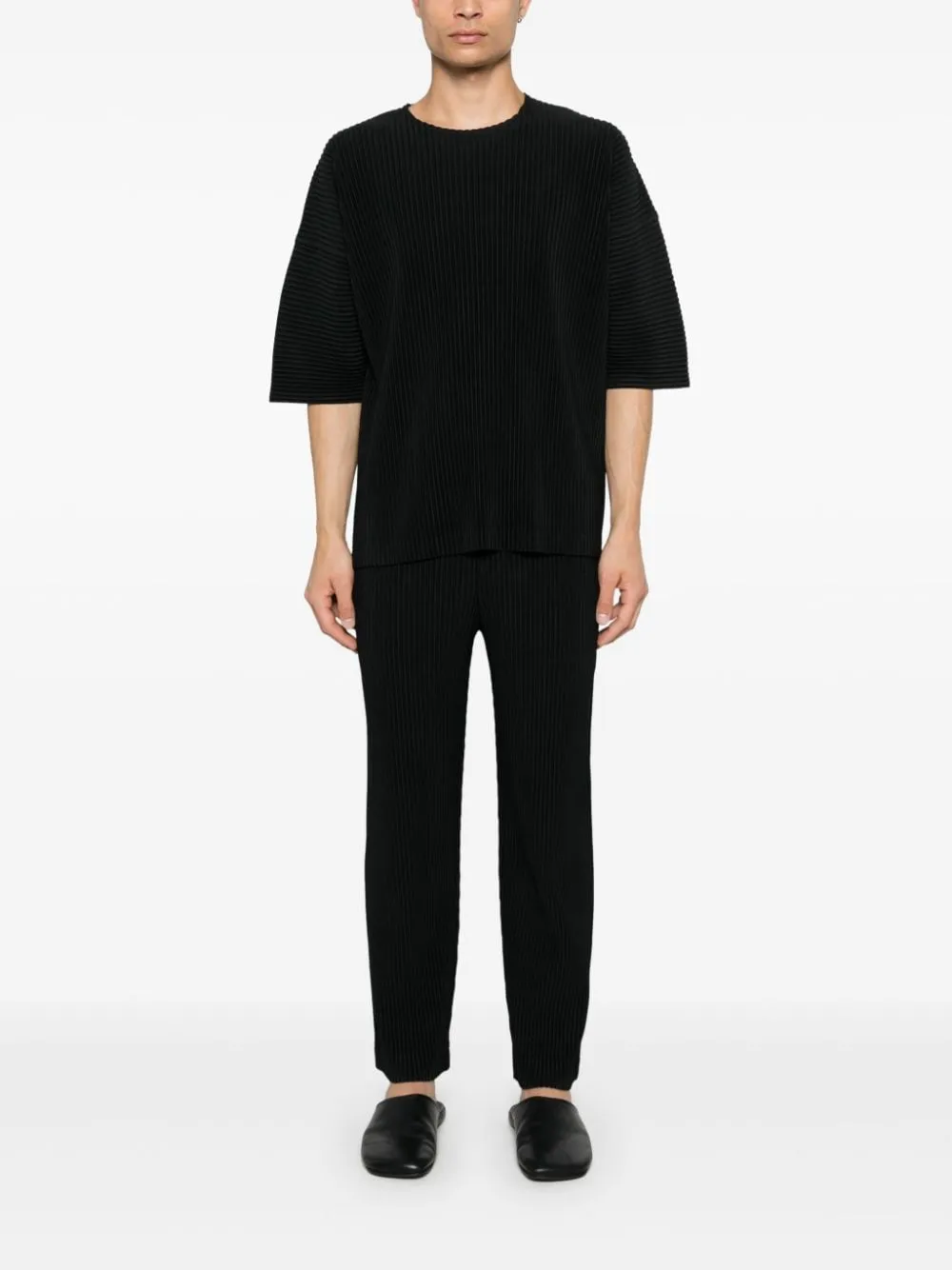 basic slim fit trousers