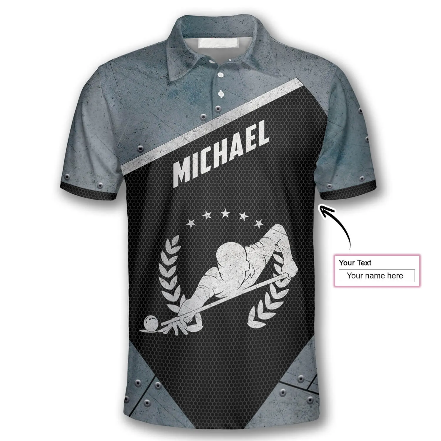 Billiard Dad Like a Normal Dad Just Cooler Custom Billiard Shirts for Men, Gift for Dad Billiard