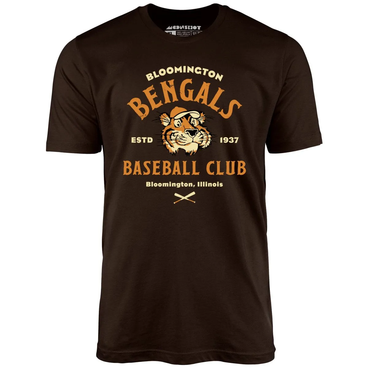 Bloomington Bengals - Illinois - Vintage Defunct Baseball Teams - Unisex T-Shirt
