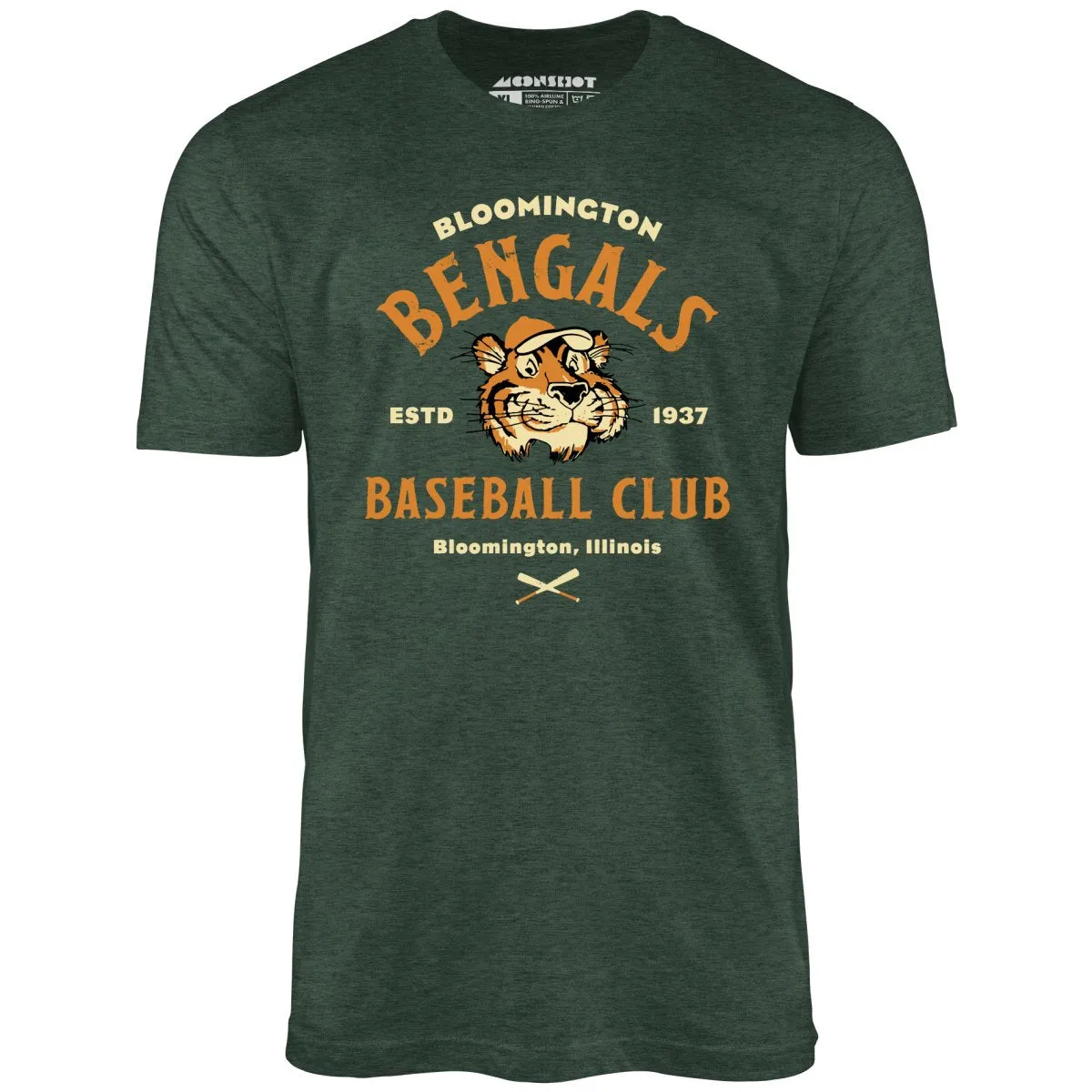Bloomington Bengals - Illinois - Vintage Defunct Baseball Teams - Unisex T-Shirt