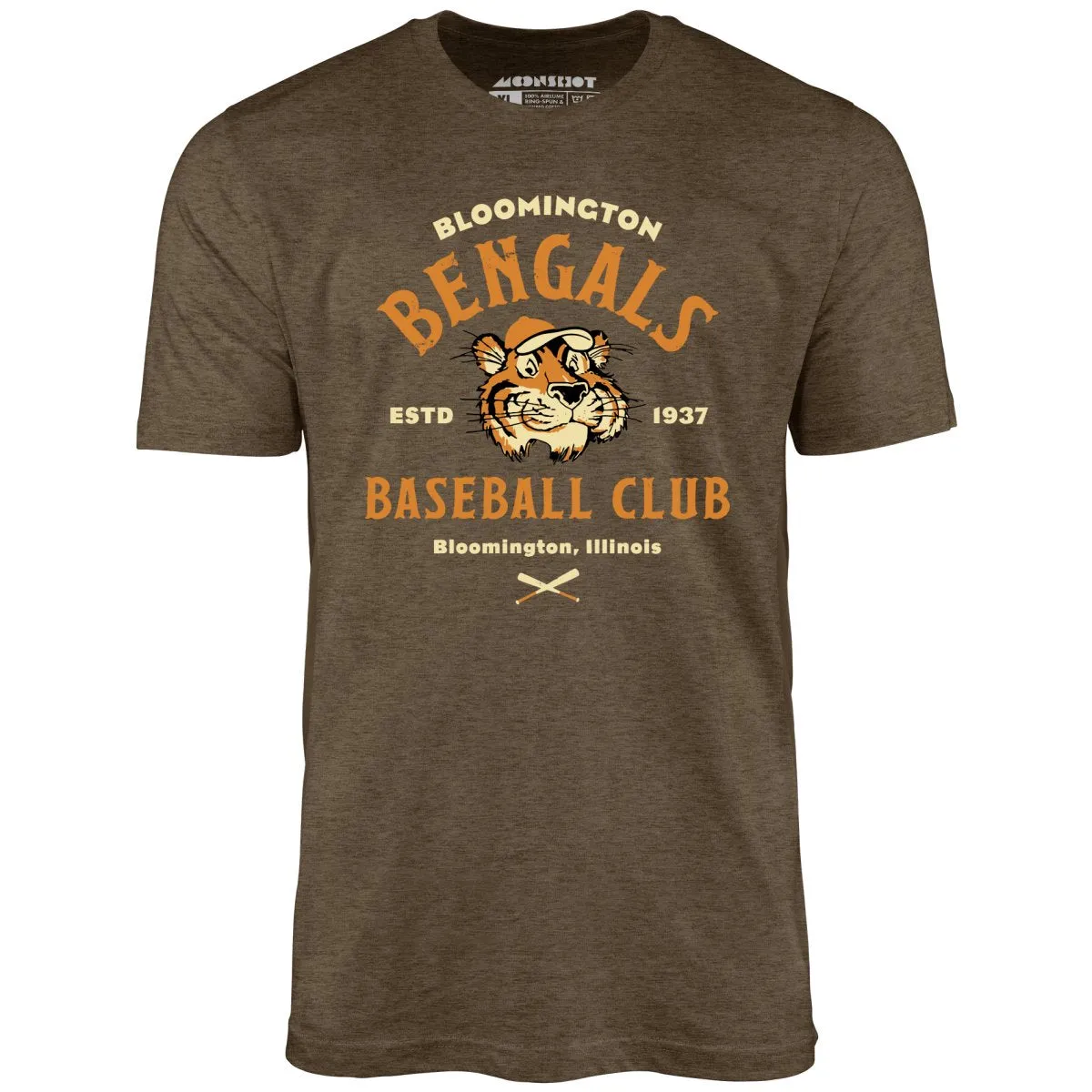 Bloomington Bengals - Illinois - Vintage Defunct Baseball Teams - Unisex T-Shirt