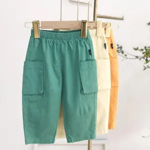 Boys Casual Solid Pocket Trousers Wholesale Boys Clothing Suppliers
