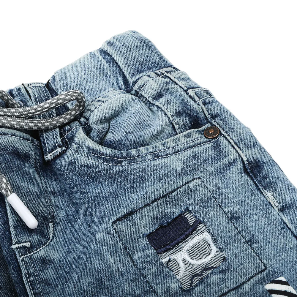 Boys Denim Pant - Mid Blue
