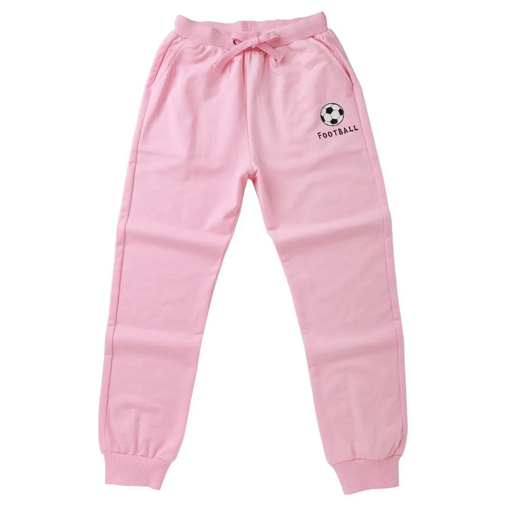 Boys Football Printed Solid Soft Trousers Wholesale