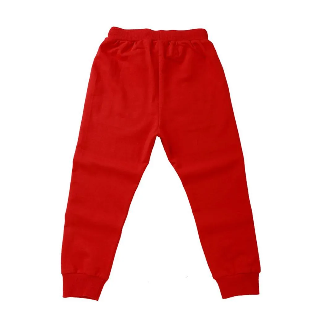 Boys Football Printed Solid Soft Trousers Wholesale