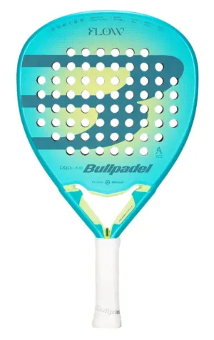 Bullpadel Flow W 2025 Padel Racket - Blue / Yellow