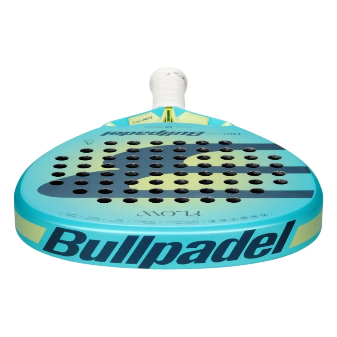 Bullpadel Flow W 2025 Padel Racket - Blue / Yellow