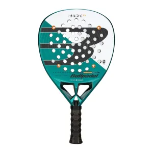 Bullpadel Hack 04 2025 Padel Racket - White / Green