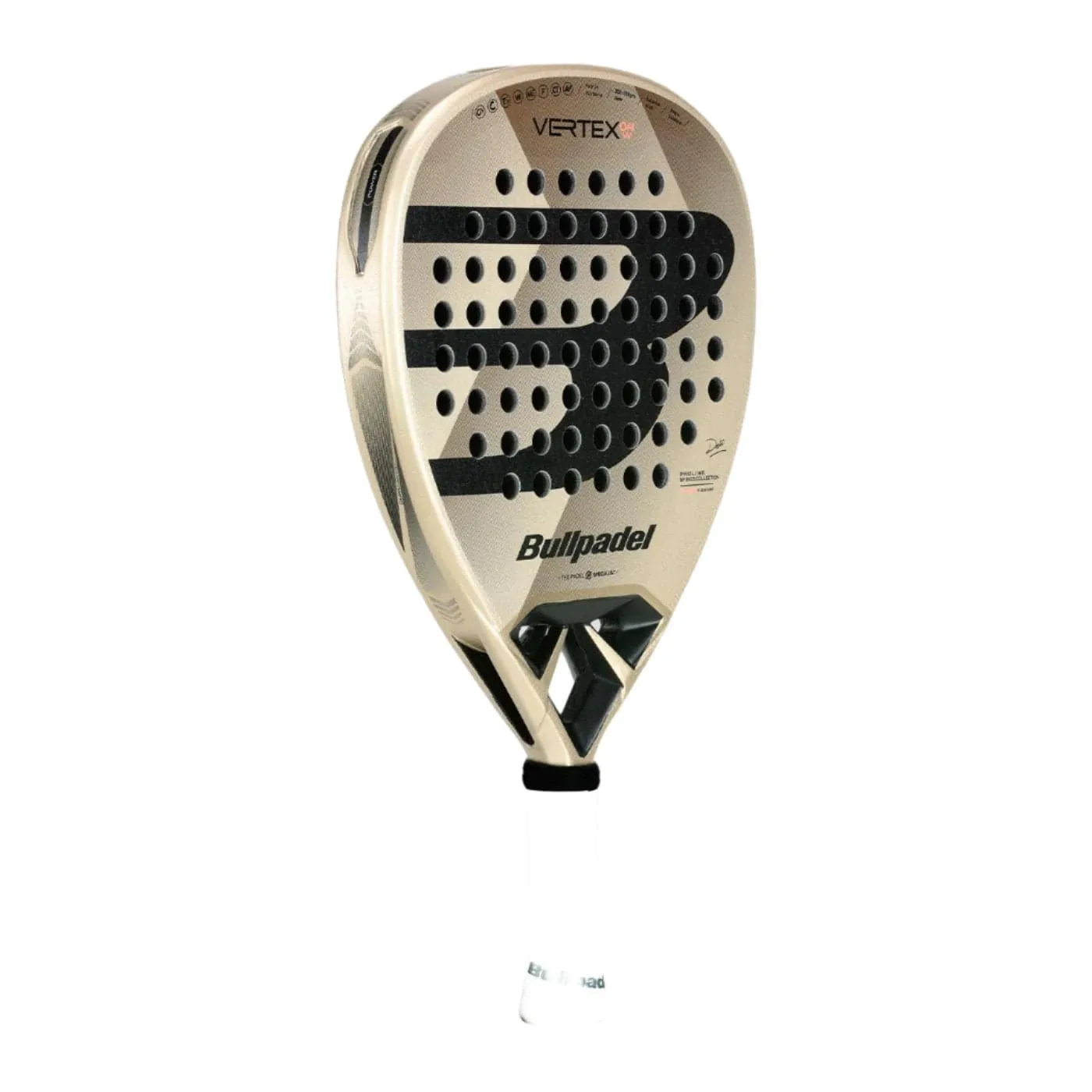 Bullpadel Vertex 04 W 2025 Padel Racket - Champagne / Black
