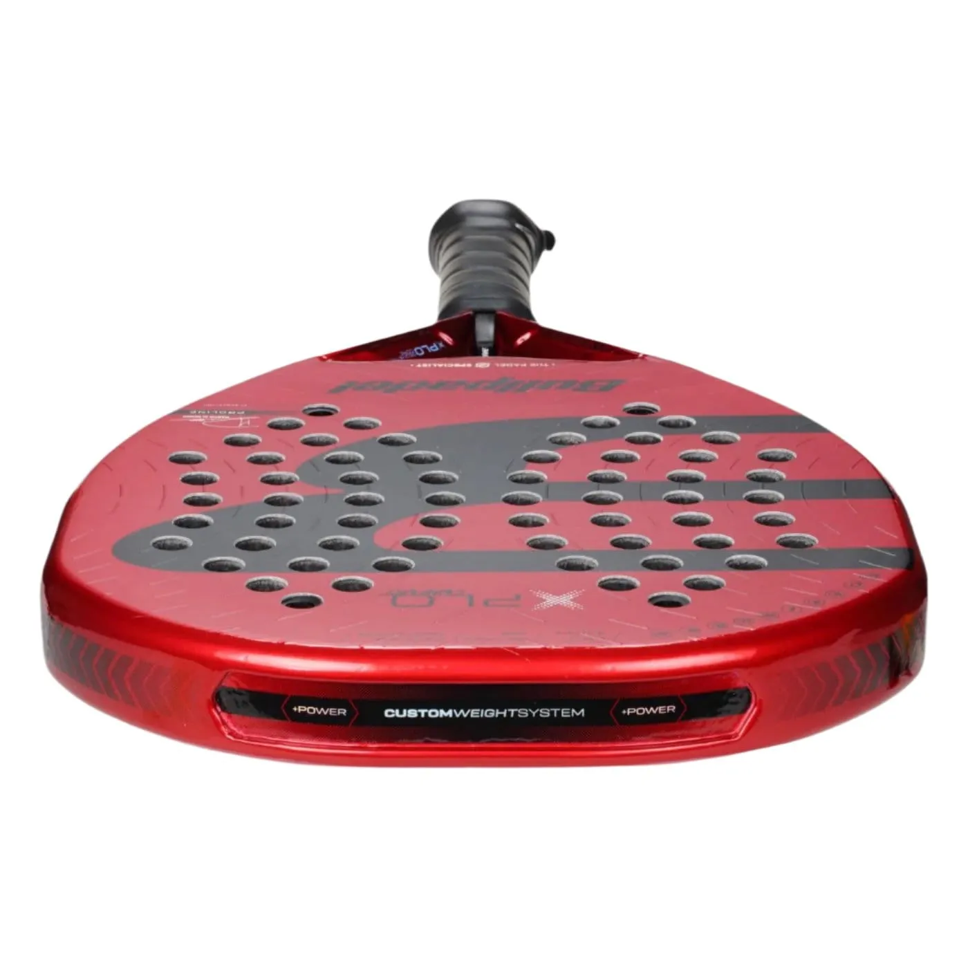 Bullpadel Xplo Comfort 2025 Padel Racket - Red / Black