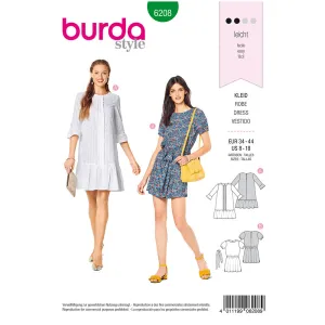BURDA - 6208 Casual Fit Dress