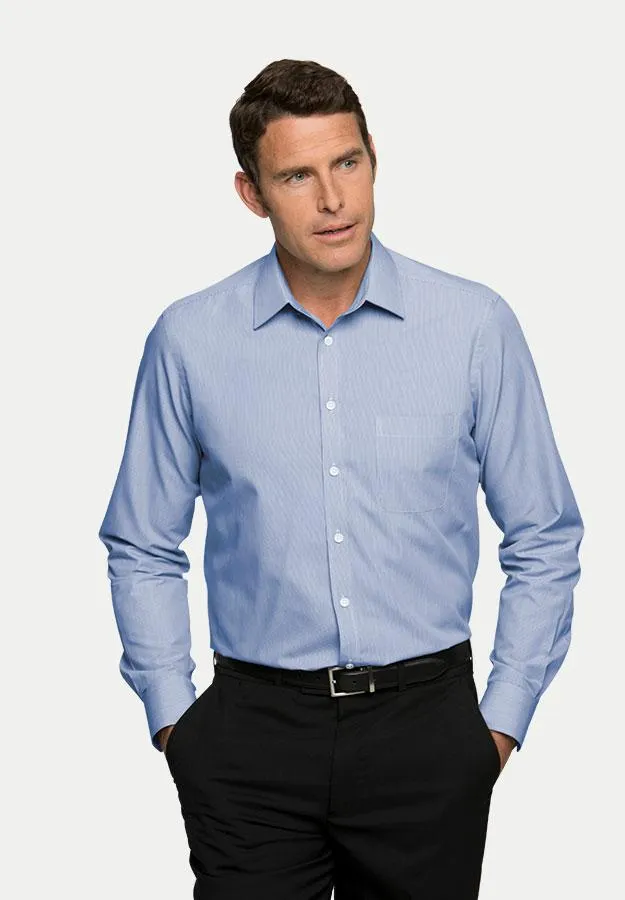 City Collection 4265 Mens Pinfeather L/S