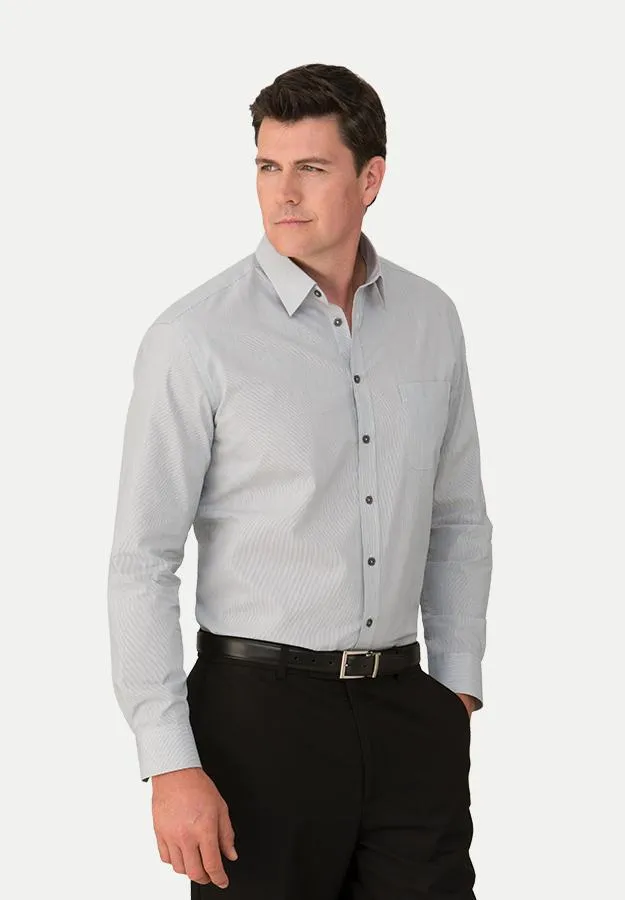 City Collection 4265 Mens Pinfeather L/S