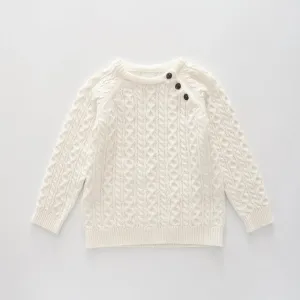 Classic Cream, Baby Boys Knit Jumper