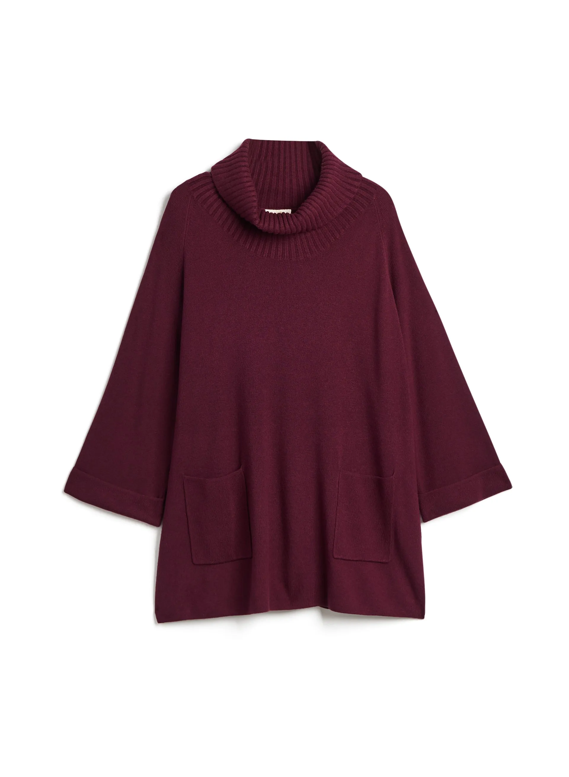 Cowl Neck Tunic Sweater