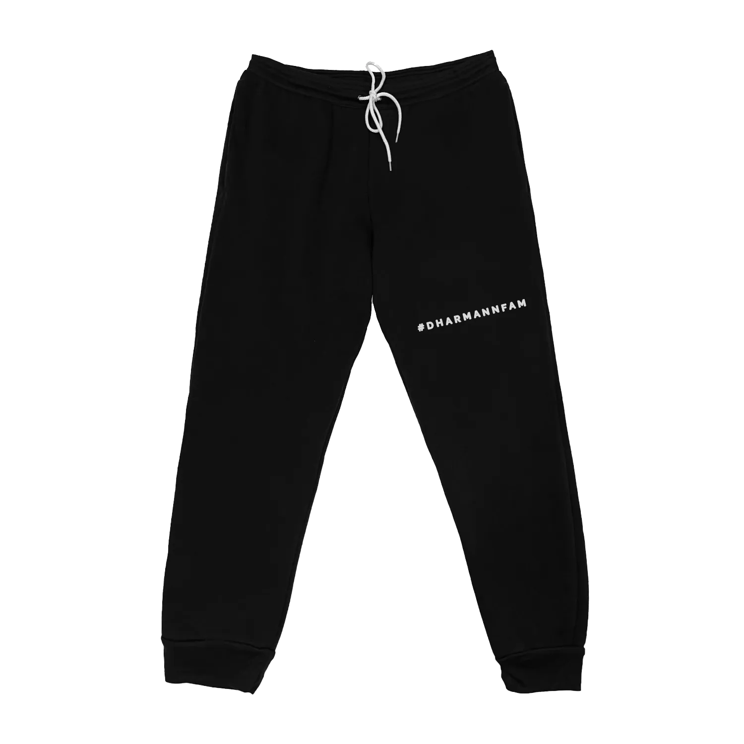 #DharMannFam Joggers (Black)