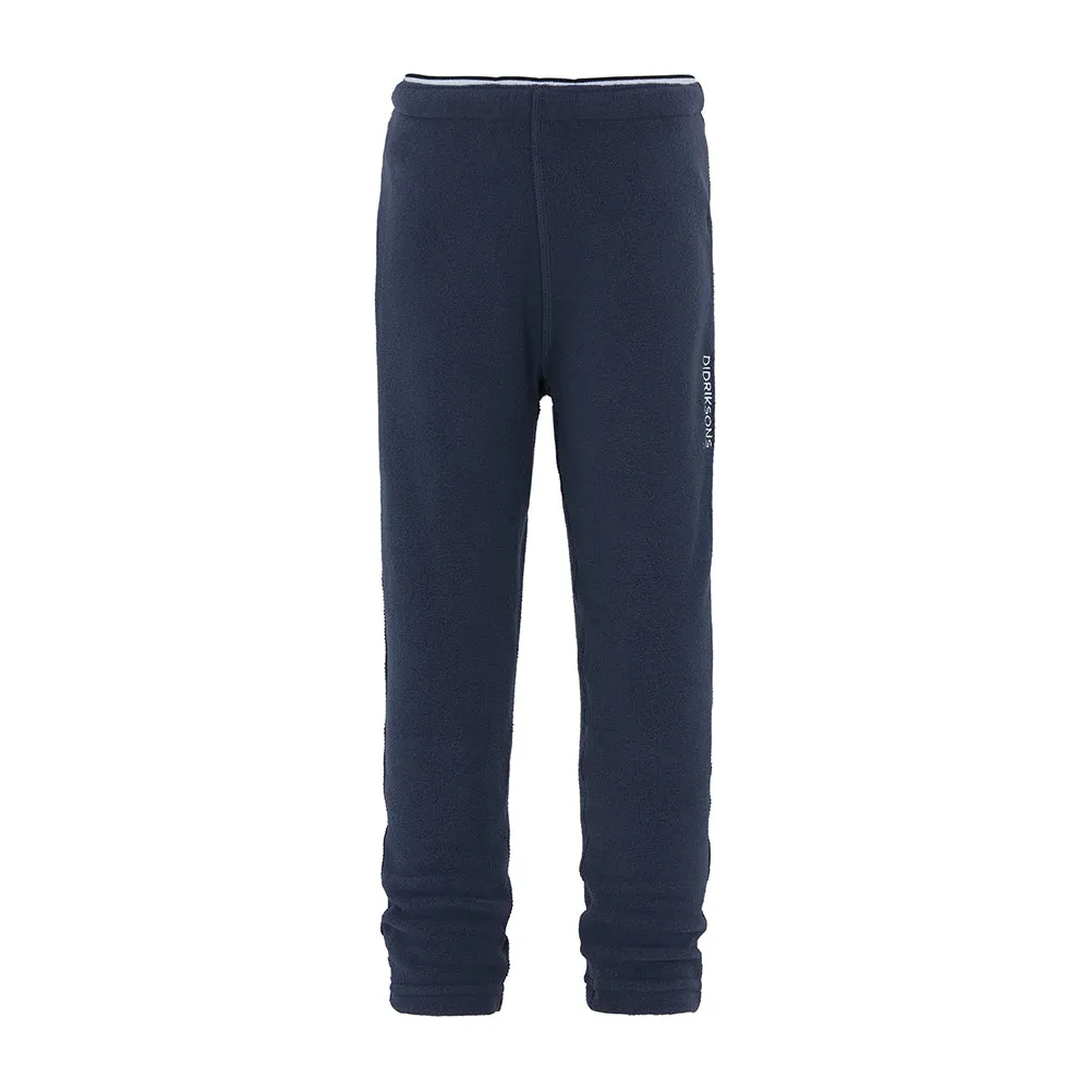 Didriksons Monte Kids Fleece Pants (Navy)