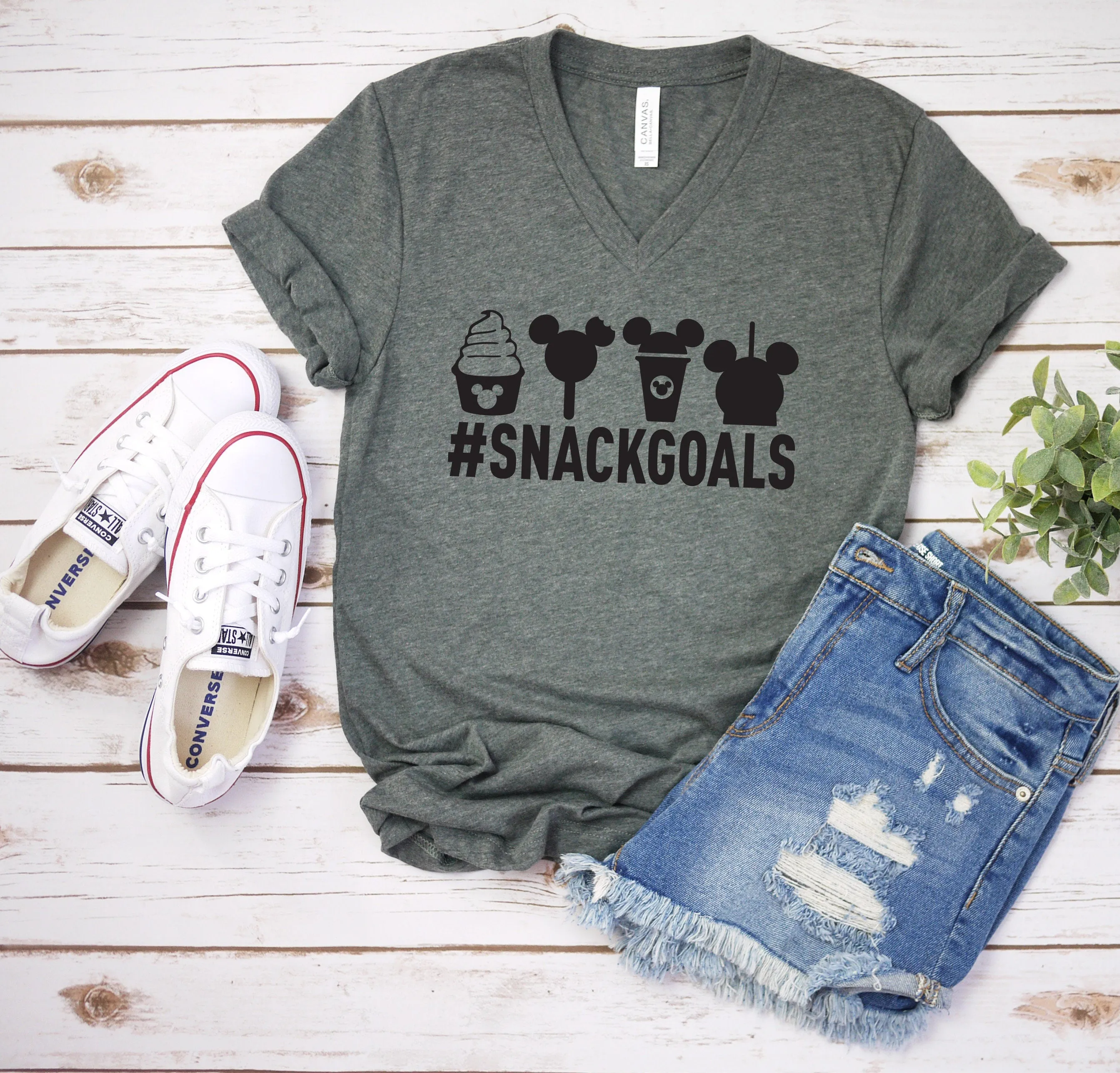 Disney Snack Goals T Shirt- Disney Food Lover T Shirt - Dole Whip T Shirt