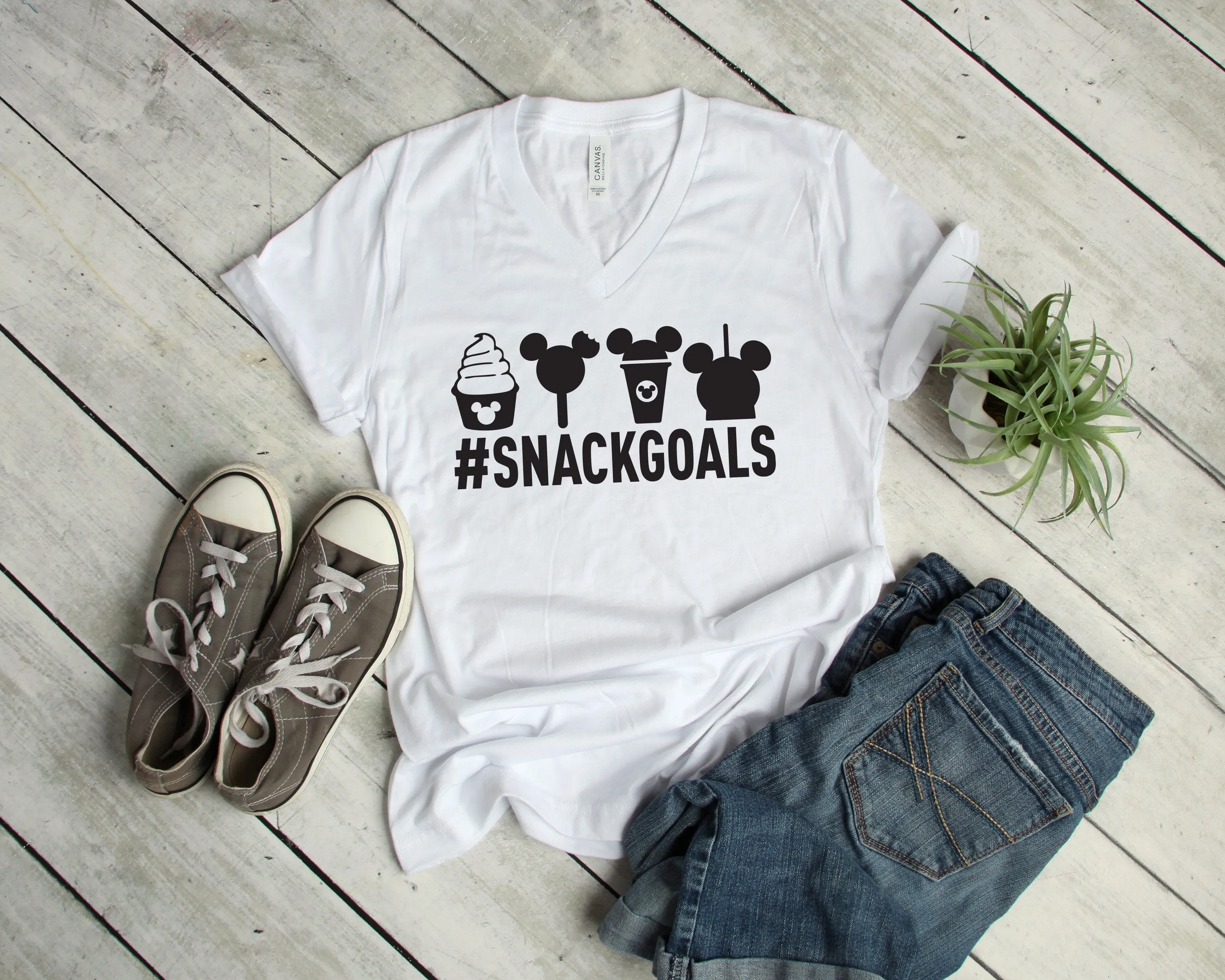 Disney Snack Goals T Shirt- Disney Food Lover T Shirt - Dole Whip T Shirt