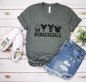 Disney Snack Goals T Shirt- Disney Food Lover T Shirt - Dole Whip T Shirt