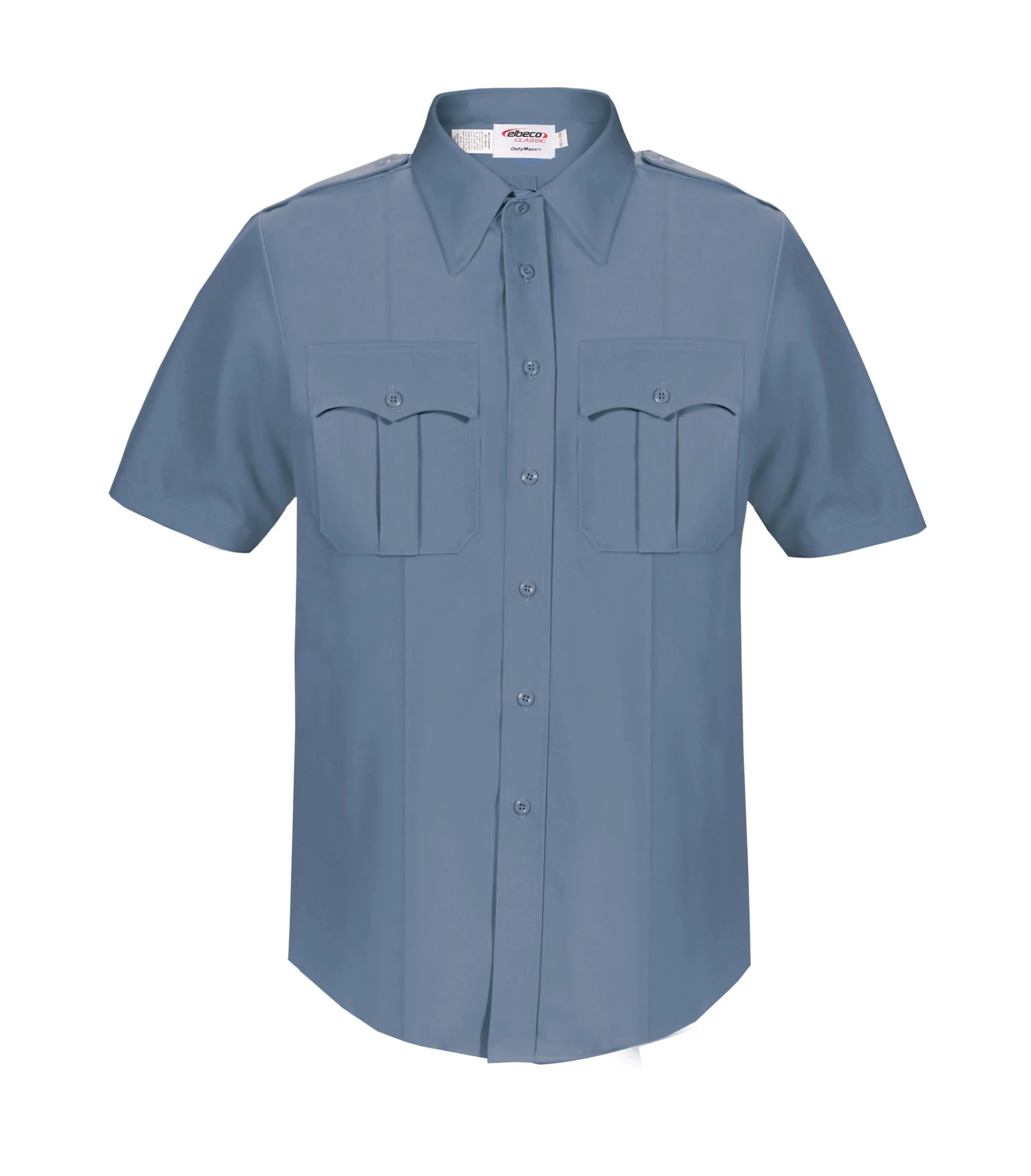 Elbeco DutyMaxx Short Sleeve Uniform Shirt - Mens - Medium Blue