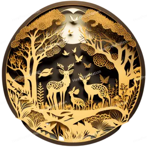 Fantasty Cutout Design