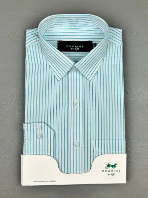 Ferozi Lines Formal Dress Shirt For Men MFS160