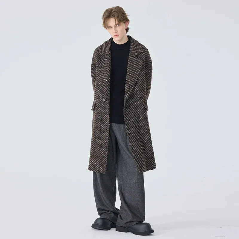 Gray Wide-Leg Trousers