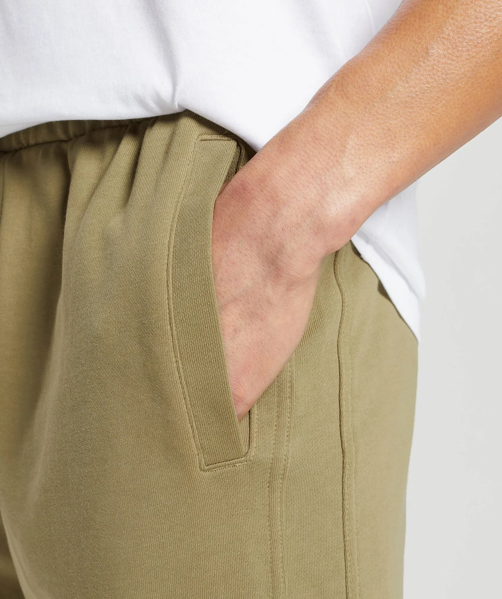 Gymshark Rest Day Essentials Joggers - Troop Green