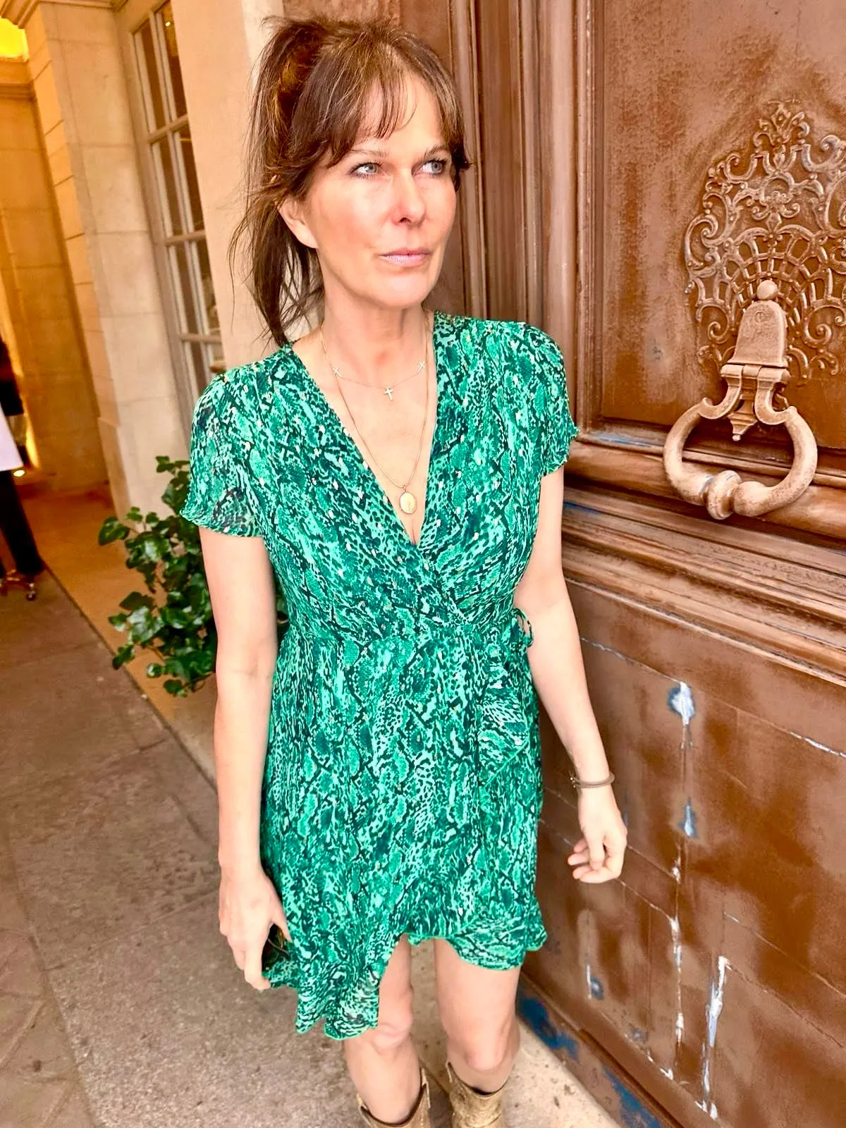 Hampton Mini Wrap Dress