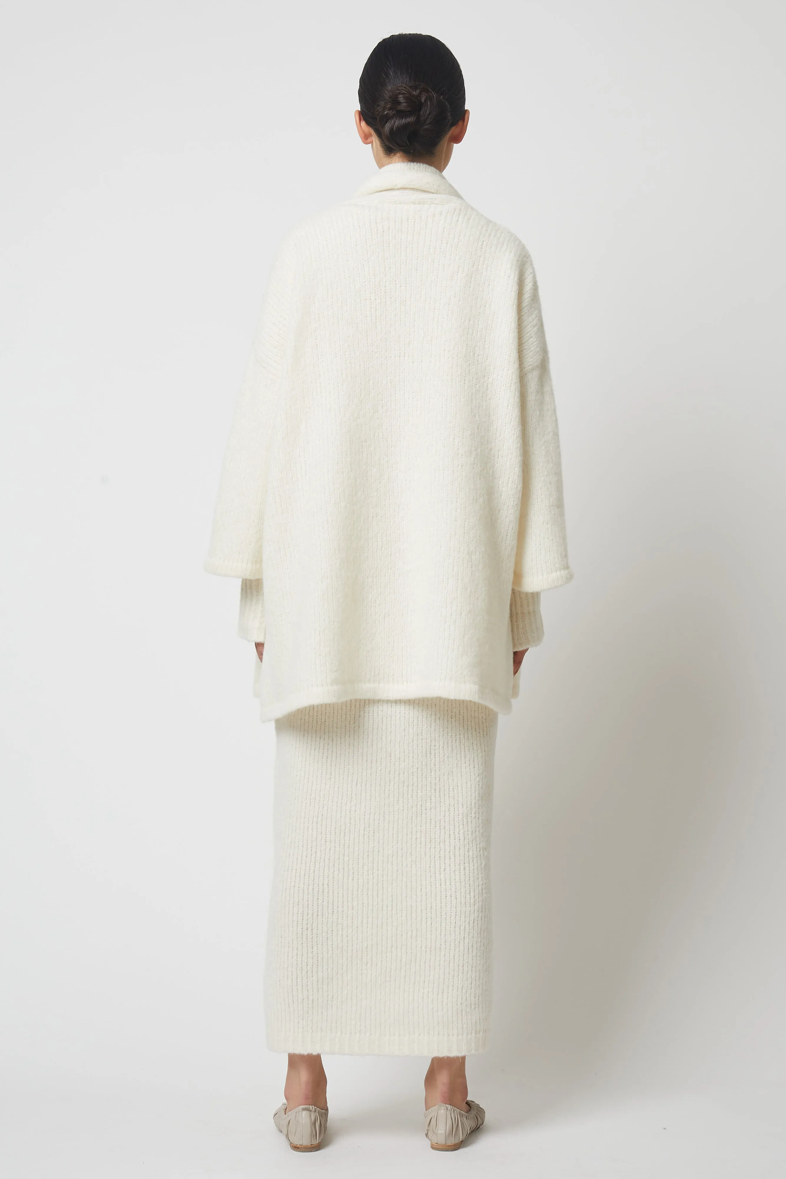 Haori Coat in Baby Alpaca