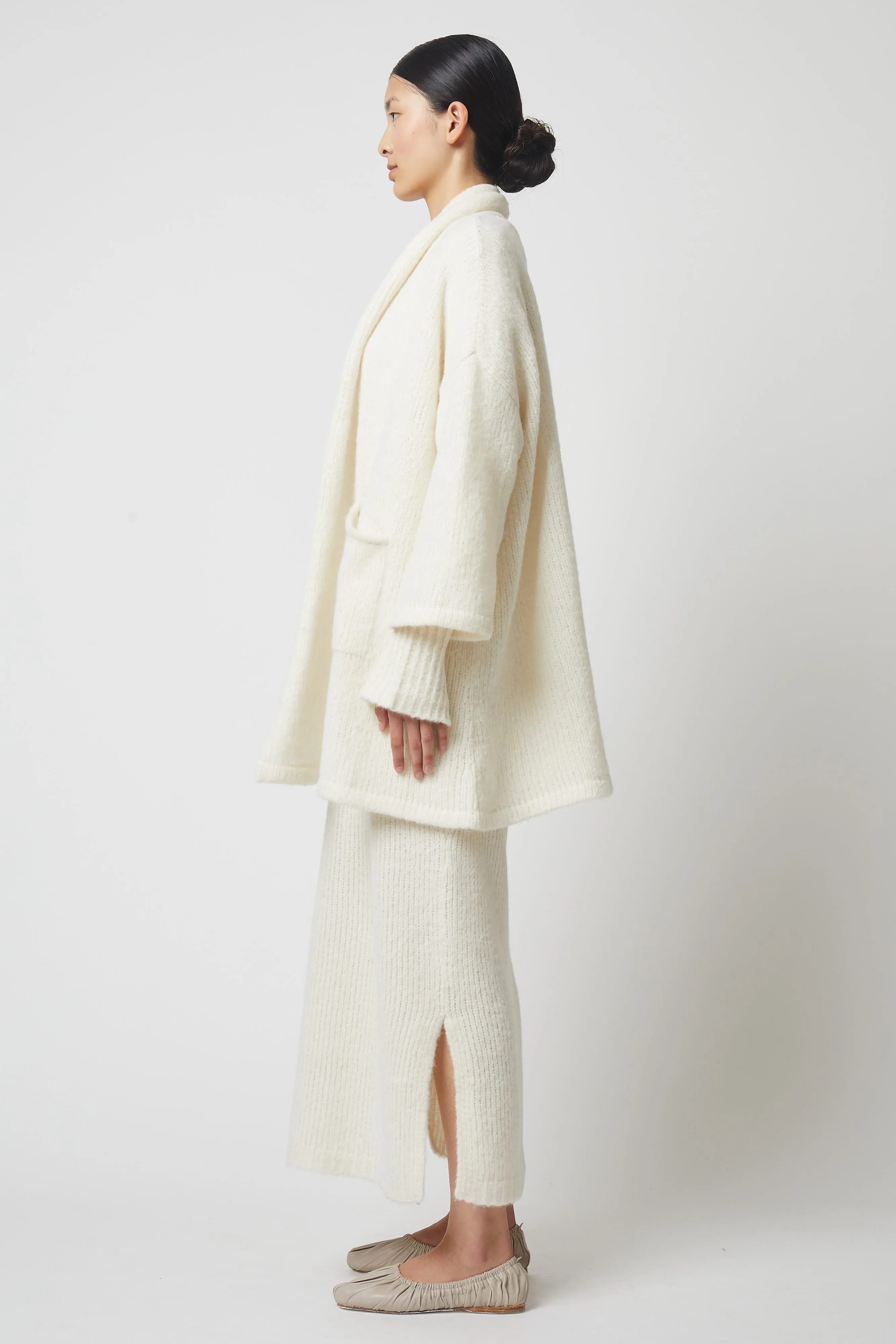 Haori Coat in Baby Alpaca
