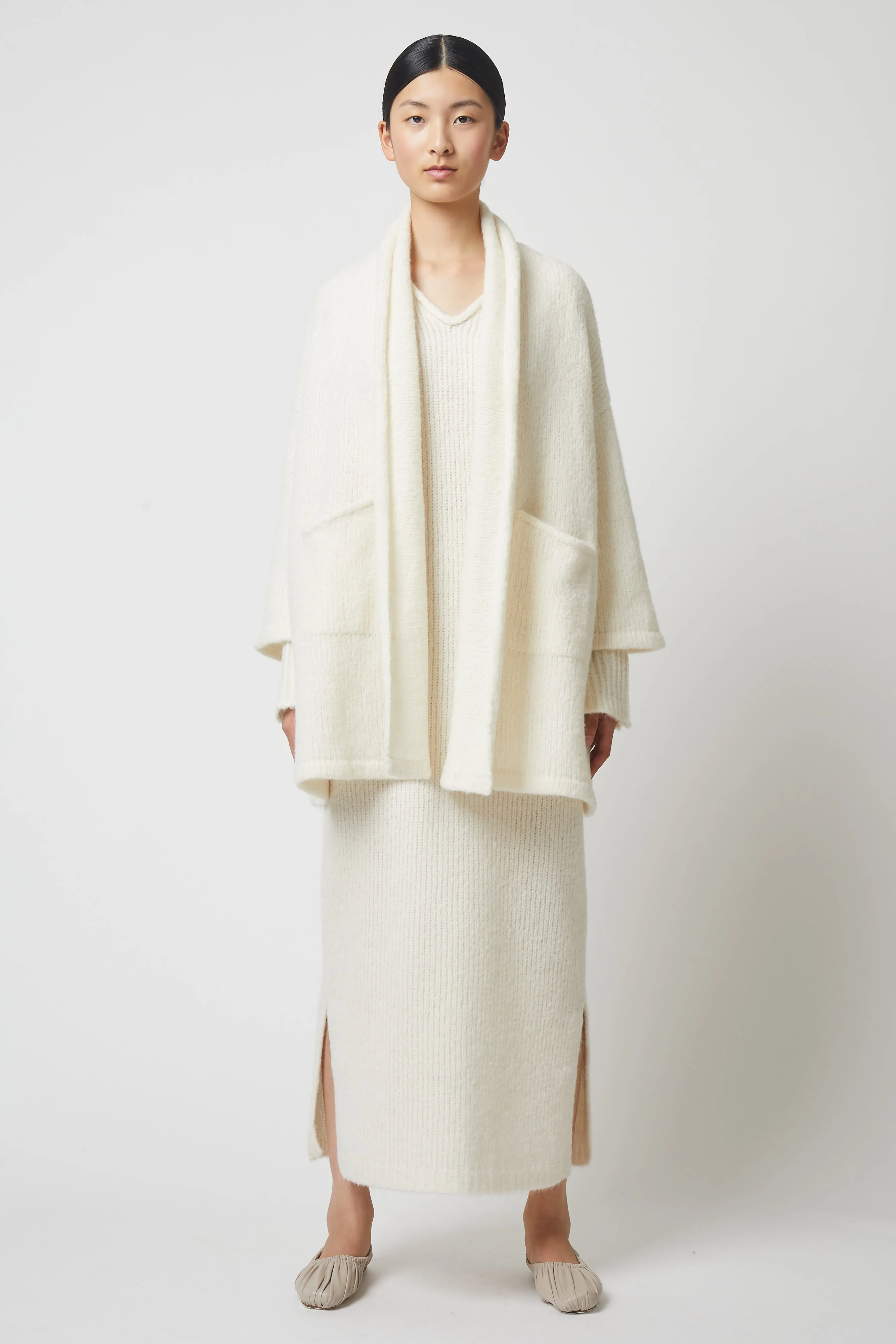 Haori Coat in Baby Alpaca
