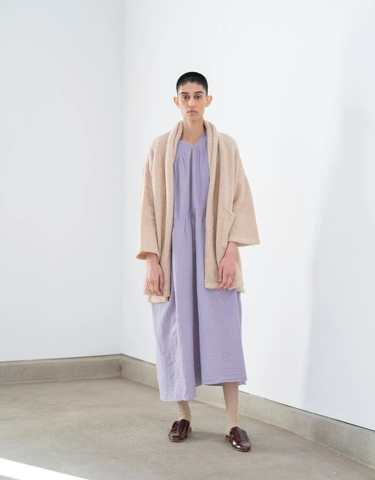 Haori Coat in Baby Alpaca