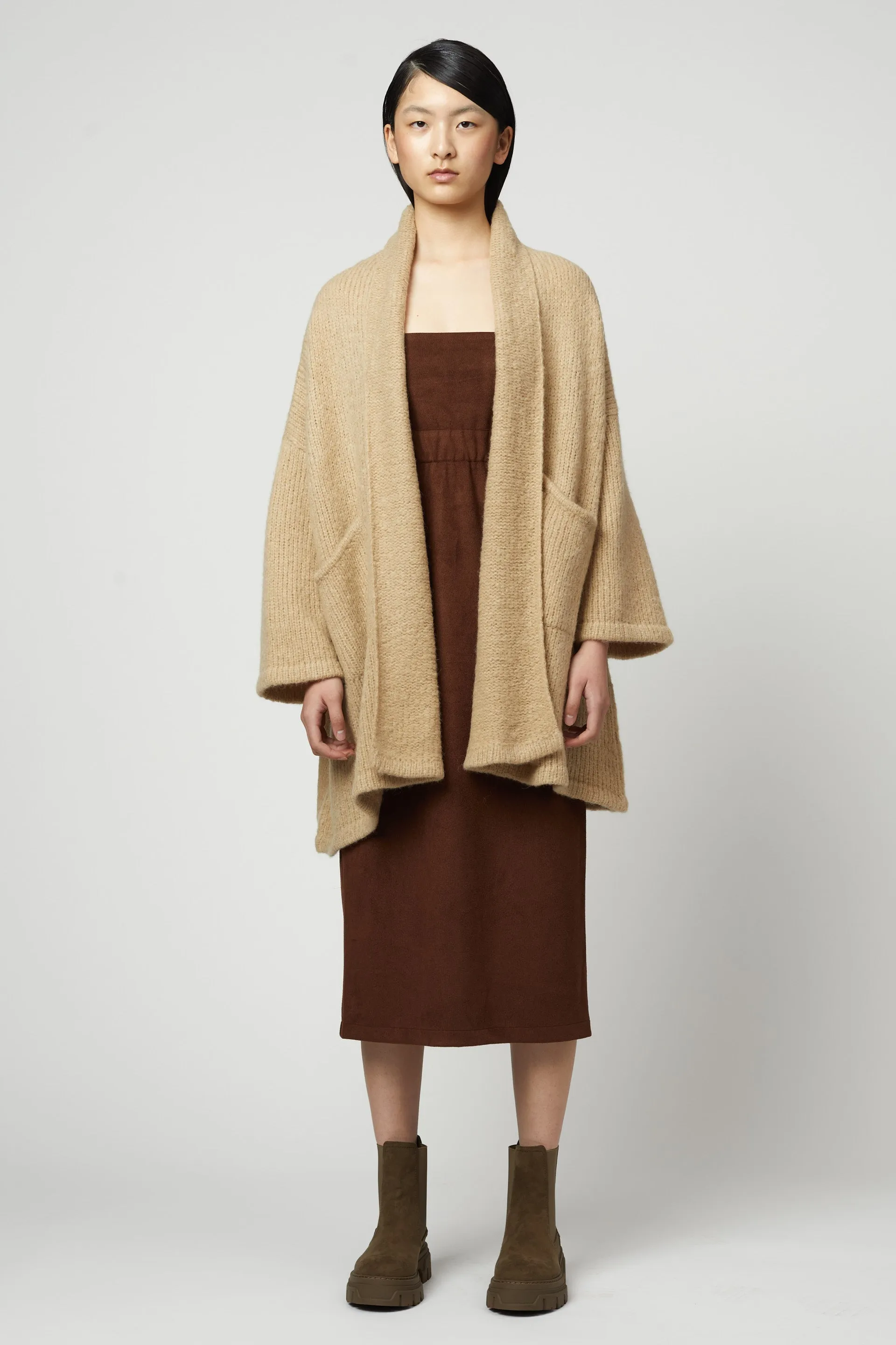 Haori Coat in Baby Alpaca